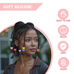 Accessoires pour cheveux en silicone&nbsp;MRMJ-YWC0001-01C