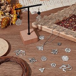 72 шт. 9 подвески из эмалевого сплава в тибетском стиле FIND-SC0003-68