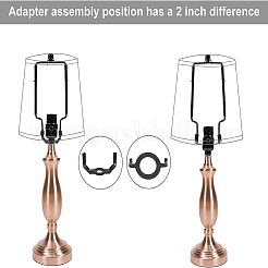 Железный абажур арфы держатель AJEW-OC0002-06