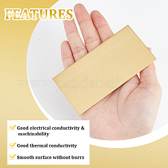 Feuilles de laiton&nbsp;FIND-WH0170-41D