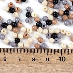 Непрозрачные акриловые бусины OACR-H118-07B-02