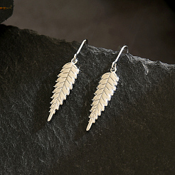 Серьги с подвесками из латуни&nbsp;FY4465