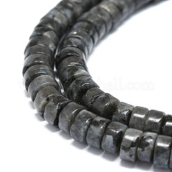 Натуральные нити бус из ларвикита G-G974-02