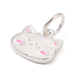 925 подвеска из стерлингового серебра в форме кошки&nbsp;LS-STER-F056-03S-01