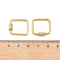 Карабин с замком из нержавеющей стали 304 STAS-C092-04A-G