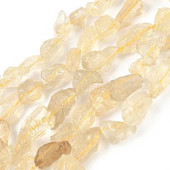 Сырой необработанный натуральный лимонный кварц G-M453-C01