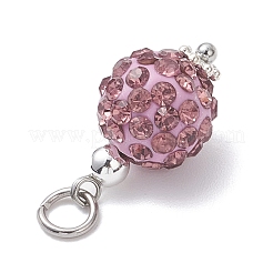 Ручной полимерной глины стразами подвески&nbsp;PALLOY-JF04609