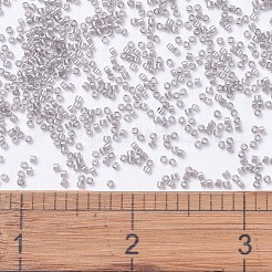 MIYUKIデリカビーズ  シリンダー  日本製シードビーズ  11/0  （db1485)透明ライトトープ光沢  1.3x1.6mm  穴：0.8mm  約20000個/袋  100 G /袋&nbsp;SEED-J020-DB1485