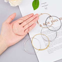 Изготовление регулируемых железных браслетов&nbsp;BJEW-CA0001-01