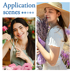 Набор для изготовления сережек в виде крыльев бабочки своими руками DIY-TA0005-17