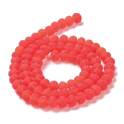Chapelets de perles en verre transparente  &nbsp;LS-EGLA-A034-T2mm-MD01
