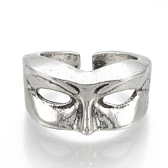 Сплав манжеты кольца пальцев RJEW-N027-38