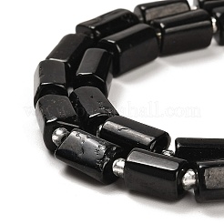 Натуральный черный турмалин бисер нитей G-G068-A07-01