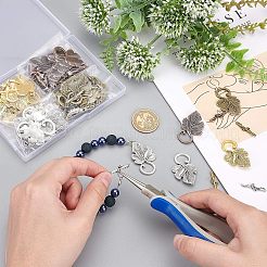 Сплавочные застежка тоггл тибетского стиля TIBE-FH0001-03-FF