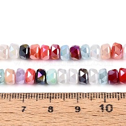 Гальванические непрозрачные стеклянные бусины&nbsp;EGLA-N022-05B-A01