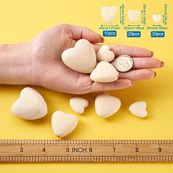 Китайские бусины из вишневого дерева WOOD-TA0001-40