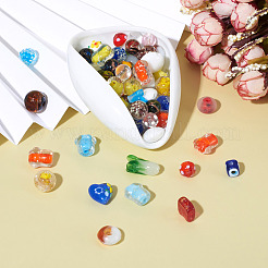 Бусины лэмпворк  LAMP-CD0001-02