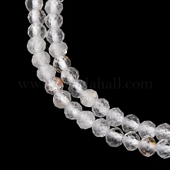 Природных кристаллов кварца бисер нитей&nbsp;LS-G-L629-B07-2mm