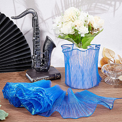 Polyester-Organza mit gekräuseltem&nbsp;OCOR-WH0070-15B
