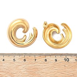 Серьги-гвоздики из нержавеющей стали 304&nbsp;EJEW-D319-08G