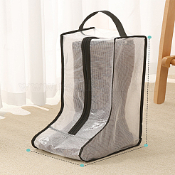 2 шт. 2 стиля полупрозрачные водонепроницаемые сумки для хранения обуви из ПВХ на молнии&nbsp;ABAG-LP0001-97B