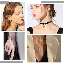 48 шт. 12 подвески-шпильки из сплава в тибетском стиле&nbsp;FIND-SC0002-30