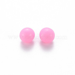 Непрозрачные акриловые бусины PAB702Y-A01