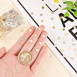 200 шт. 2-х цветные подвески из нержавеющей стали 304 STAS-DC0012-56