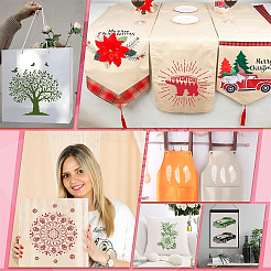 Самоклеящийся трафарет для шелкографии DIY-WH0173-021-F