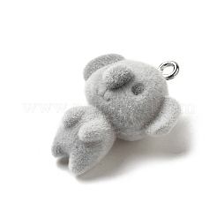 Подвески из флокированной смолы&nbsp;MACR-Z001-01P