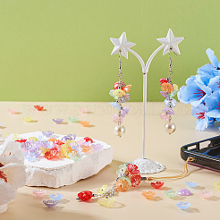 280шт 8 цвета акриловые колпачки для бусин MACR-TA0001-63