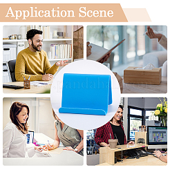 7 шт. двухцветные акриловые держатели для мобильных телефонов&nbsp;AJEW-CP0006-88