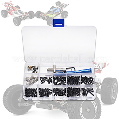 Eisen mit legierung rc schrauben bolzenmuttern set m2 m2.5 m3 schrauben befestigungssatz&nbsp;TOOL-WH0130-69