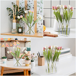 Акриловая прозрачная художественная ваза&nbsp;AJEW-WH20097-061