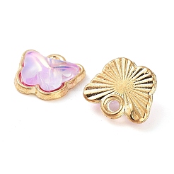 Стеклянные подвески из сплава для крепления в стойку&nbsp;FIND-Q099-07G-01