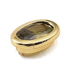 Cabujones de circonita cúbica pavé de latón&nbsp;CU-CBA30E8-04G