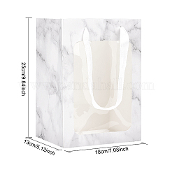 Букет цветов бумажные подарочные пакеты&nbsp;ABAG-WH0005-46B-04