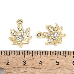 Подвески из сплава и страза&nbsp;FIND-M018-24A-G