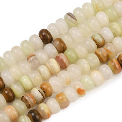 Природные Афганские нефритовые бусы пряди&nbsp;G-L647-D03-4x6mm