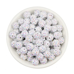 AB-цвет смолы горный хрусталь бисер RESI-S315-10x12-16