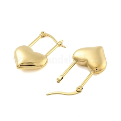 Серьги-кольца из нержавеющей стали 304 EJEW-S266-11G