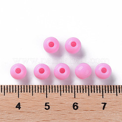 Непрозрачные акриловые бусины MACR-S370-C6mm-A02