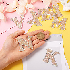 26 буква ткань гладить/пришивать нашивки&nbsp;PJ-TAC0004-04B