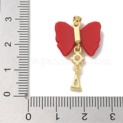 Настоящие латунные подвески с позолотой 18 карат KK-Q009-06G-02