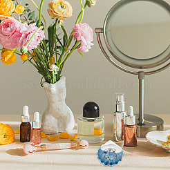 Фарфоровая банка для хранения в океанском стиле с крышкой AJEW-WH0348-180D