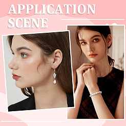 200 шт. 10 стиля смешанных стилей гальванизированные прозрачные стеклянные бусины нити&nbsp;EGLA-SC0001-57