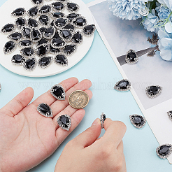 30шт. стеклянные пришивные стразы&nbsp;FIND-AN0001-71