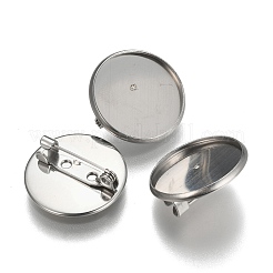 Фурнитура для броши из нержавеющей стали 304 STAS-F191-04P-20mm