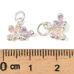 Латунь эмаль подвески&nbsp;KK-C107-19S