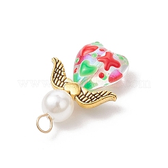 Подвески из стеклянной эмали PALLOY-JF04137-01